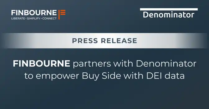 FINBOURNE partners with Denominator to empower Buy Side with Diversity, Equity, & Inclusion data