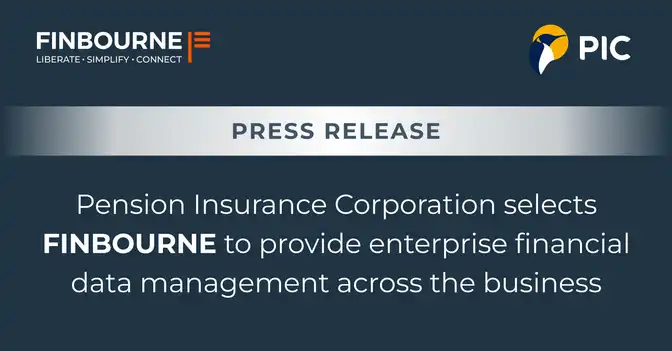Pension Insurance Corporation selects FINBOURNE to provide enterprise financial data management across the business