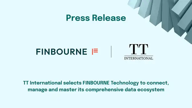 TT International selects FINBOURNE Technology to connect, manage and master its comprehensive data ecosystem